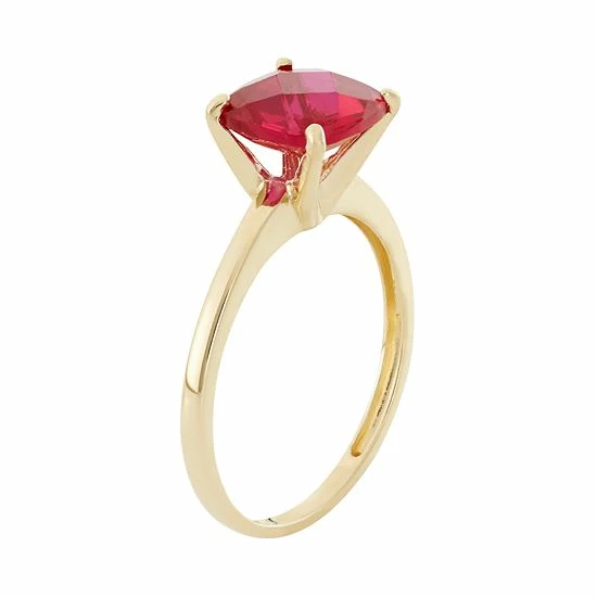 Designs by Gioelli Lab-Created Ruby 10k Gold Ring Designs By Gioelli Lab-Created Ruby 10k Gold Ring -Designs by Gioelli Shop unnamed file 212