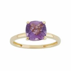 Designs By Gioelli Amethyst 10k Gold Ring