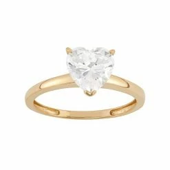 Designs By Gioelli Cubic Zirconia Heart Solitaire Engagement Ring In 10k Gold White 6 Designs By Gioelli Cubic Zirconia Heart Solitaire Engagement Ring In 10k Gold White -Designs by Gioelli Shop unnamed file 23