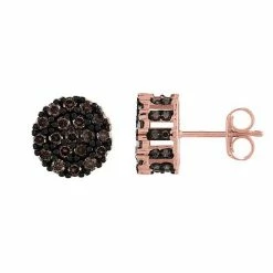 Designs By Gioelli Men's Pave Cubic Zirconia Stud Earrings Sterling Clear -Designs by Gioelli Shop unnamed file 299