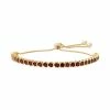 Designs By Gioelli 14k Gold Over Silver Garnet S-Link Lariat Bracelet 2 Designs By Gioelli 14k Gold Over Silver Garnet S-Link Lariat Bracelet -Designs by Gioelli Shop unnamed file 310