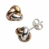 Designs By Gioelli 14k Gold Over Silver Tri-Tone Love Knot Stud Earrings 2 Designs By Gioelli 14k Gold Over Silver Tri-Tone Love Knot Stud Earrings -Designs by Gioelli Shop unnamed file 314