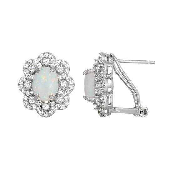 Designs by Gioelli Sterling Silver Lab-Created Opal & White Sapphire Flower Stud Earrings Designs By Gioelli Sterling Silver Lab-Created Opal & White Sapphire Flower Stud Earrings -Designs by Gioelli Shop unnamed file 338