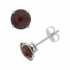Designs By Gioelli Garnet 10k White Gold Stud Earrings -Designs by Gioelli Shop unnamed file 370
