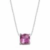 Designs By Gioelli Sterling Silver Lab-Created Pink Sapphire Pendant 1 Designs By Gioelli Sterling Silver Lab-Created Pink Sapphire Pendant -Designs by Gioelli Shop unnamed file 404
