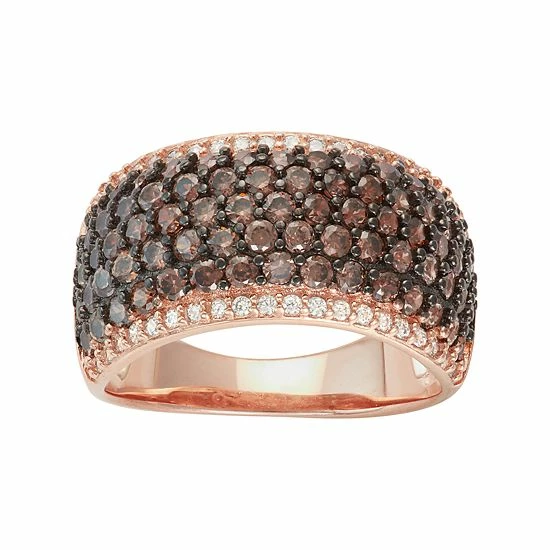 Designs by Gioelli Sterling Silver Mocha Cubic Zirconia Pave Ring Designs By Gioelli Sterling Silver Mocha Cubic Zirconia Pave Ring -Designs by Gioelli Shop unnamed file 421