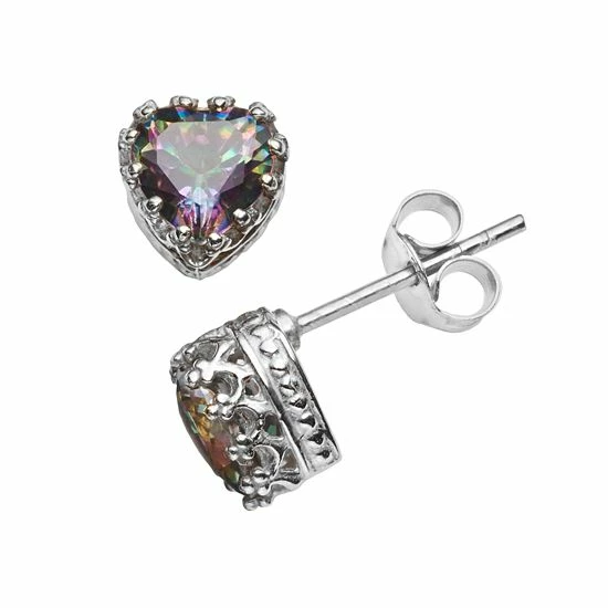 Designs by Gioelli Sterling Silver Rainbow Quartz Heart Crown Stud Earrings Designs By Gioelli Sterling Silver Rainbow Quartz Heart Crown Stud Earrings -Designs by Gioelli Shop unnamed file 443