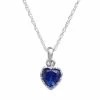 Designs By Gioelli Sterling Silver Lab-Created Sapphire Heart Crown Pendant 1 Designs By Gioelli Sterling Silver Lab-Created Sapphire Heart Crown Pendant -Designs by Gioelli Shop unnamed file 456