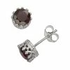Designs By Gioelli Sterling Silver Garnet Stud Earrings -Designs by Gioelli Shop unnamed file 500