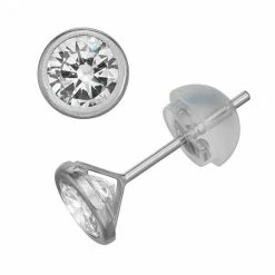 Designs By Gioelli 10k Gold Cubic Zirconia Bezel Solitaire Earrings Yellow 4 Designs By Gioelli 10k Gold Cubic Zirconia Bezel Solitaire Earrings Yellow -Designs by Gioelli Shop unnamed file 504