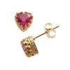 Designs By Gioelli 14k Gold Over Silver Lab-Created Ruby Heart Crown Stud Earrings 2 Designs By Gioelli 14k Gold Over Silver Lab-Created Ruby Heart Crown Stud Earrings -Designs by Gioelli Shop unnamed file 578