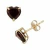 Designs By Gioelli Garnet 10k Gold Heart Stud Earrings -Designs by Gioelli Shop unnamed file 611