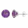 Designs By Gioelli Amethyst 10k White Gold Stud Earrings -Designs by Gioelli Shop unnamed file 621
