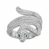Designs By Gioelli Sterling Silver Cubic Zirconia Snake Ring -Designs by Gioelli Shop unnamed file 682