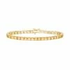 Designs By Gioelli 14k Gold Over Silver Citrine Tennis Bracelet