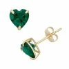 Designs By Gioelli Lab-Created Emerald 10k Gold Heart Stud Earrings 2 Designs By Gioelli Lab-Created Emerald 10k Gold Heart Stud Earrings -Designs by Gioelli Shop unnamed file 692