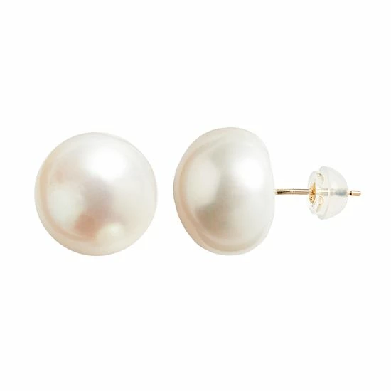 Designs By Gioelli 14k Gold Freshwater Cultured Pearl Stud Earrings 3 Designs By Gioelli 14k Gold Freshwater Cultured Pearl Stud Earrings