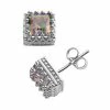 Designs By Gioelli Sterling Silver Genuine Rainbow Quartz Crown Stud Earrings -Designs by Gioelli Shop unnamed file 719
