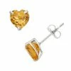 Designs By Gioelli Citrine 10k White Gold Heart Stud Earrings -Designs by Gioelli Shop unnamed file 725