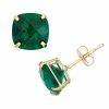 Designs By Gioelli Lab-Created Emerald 10k Gold Stud Earrings -Designs by Gioelli Shop unnamed file 833