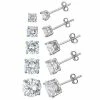 Designs By Gioelli Cubic Zirconia Sterling Silver Stud Earring Set -Designs by Gioelli Shop unnamed file 86