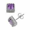 Designs By Gioelli Sterling Silver Amethyst Crown Stud Earrings -Designs by Gioelli Shop unnamed file 864