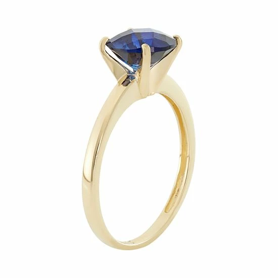 Designs by Gioelli Lab-Created Sapphire 10k Gold Ring Designs By Gioelli Lab-Created Sapphire 10k Gold Ring -Designs by Gioelli Shop unnamed file 868