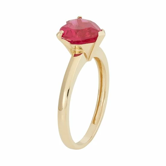 Designs by Gioelli Lab-Created Ruby 10k Gold Heart Ring Designs By Gioelli Lab-Created Ruby 10k Gold Heart Ring -Designs by Gioelli Shop unnamed file 874