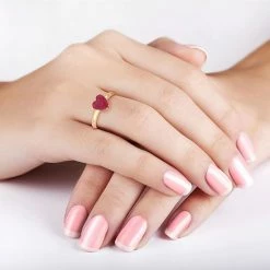 Designs By Gioelli Lab-Created Ruby 10k Gold Heart Ring 4 Designs By Gioelli Lab-Created Ruby 10k Gold Heart Ring -Designs by Gioelli Shop unnamed file 875
