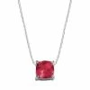 Designs By Gioelli Sterling Silver Lab-Created Ruby Pendant 2 Designs By Gioelli Sterling Silver Lab-Created Ruby Pendant -Designs by Gioelli Shop unnamed file 917