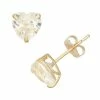 Designs By Gioelli Lab-Created White Sapphire 10k Gold Heart Stud Earrings -Designs by Gioelli Shop unnamed file 928