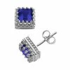 Designs By Gioelli Sterling Silver Lab-Created Sapphire Crown Stud Earrings -Designs by Gioelli Shop unnamed file 932