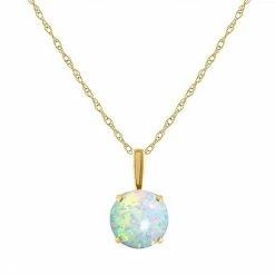 Designs By Gioelli 10k Gold Gemstone Solitaire Pendant Necklace London Blue Topaz -Designs by Gioelli Shop unnamed file 945