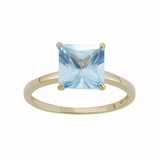 Designs by Gioelli Lab-Created Aquamarine 10k Gold Ring Designs By Gioelli Lab-Created Aquamarine 10k Gold Ring -Designs by Gioelli Shop unnamed file 952