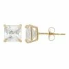 Designs By Gioelli Lab-Created White Sapphire 10k Gold Stud Earrings -Designs by Gioelli Shop unnamed file 957