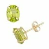 Designs By Gioelli Peridot 10k Gold Oval Stud Earrings -Designs by Gioelli Shop unnamed file 970